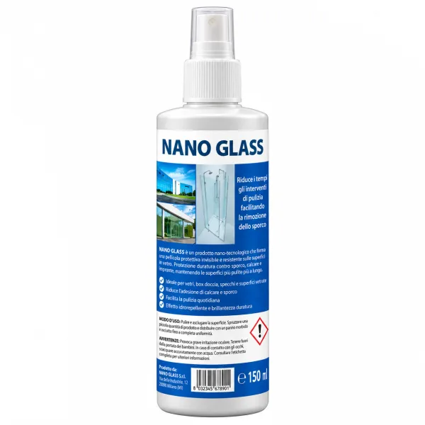 NANOGLASS Impregnace na skleněné kouty, okna, výlohy a fasády
