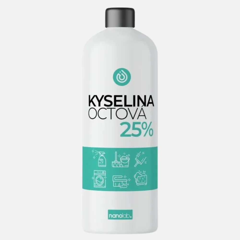Kyselina octová 25% (1 L)