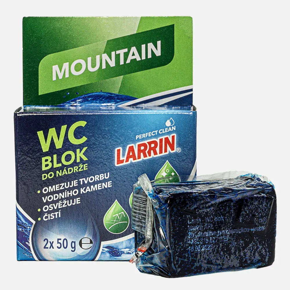 Larrin WC Blok Mountain fresh, 2x50g