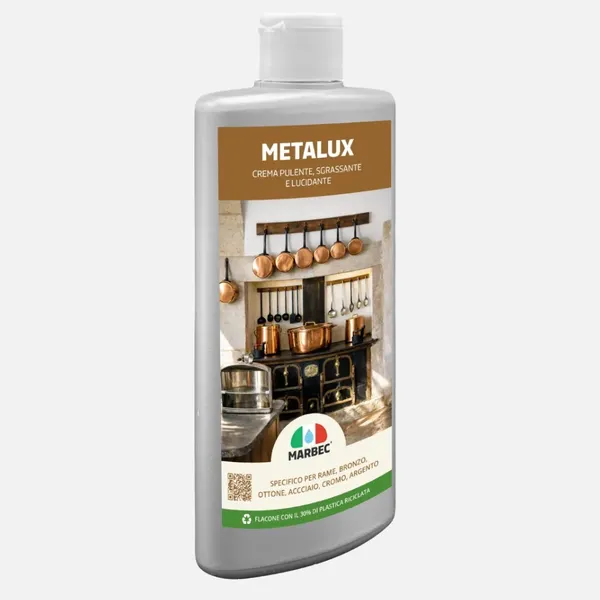 METALUX Lešticí krém pro měď, bronz, mosaz, ocel, chrom a stříbro